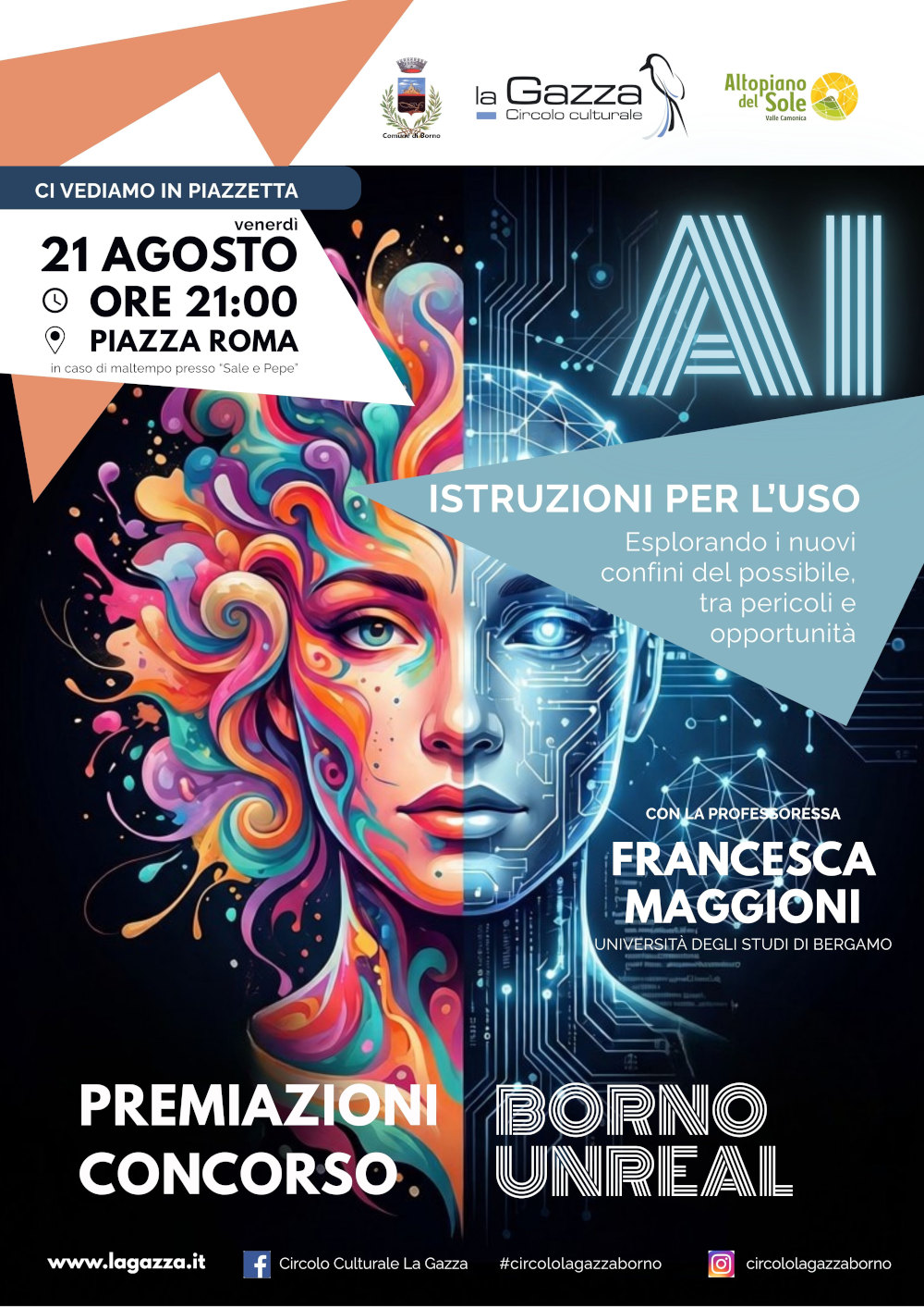 AI Istruzioni per l'uso - 21 agosto 2026 Borno (BS)